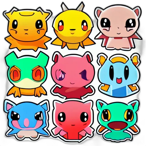 pixel art, concept art, 3d render, cartoon transparent PNG cut-out