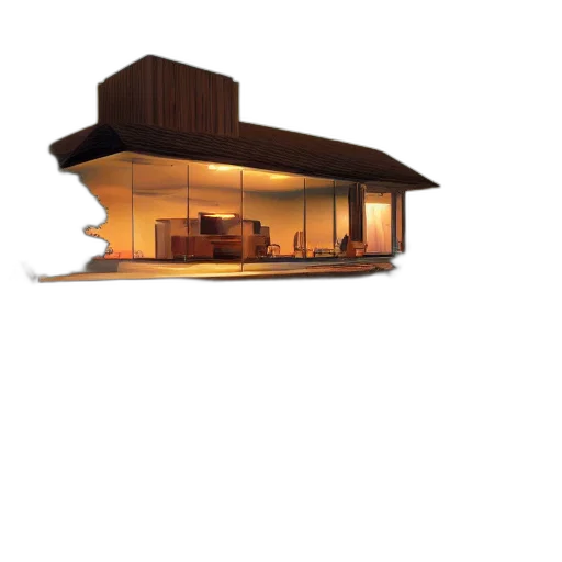 furniture, building, 3d render, concept art transparent PNG cut-out