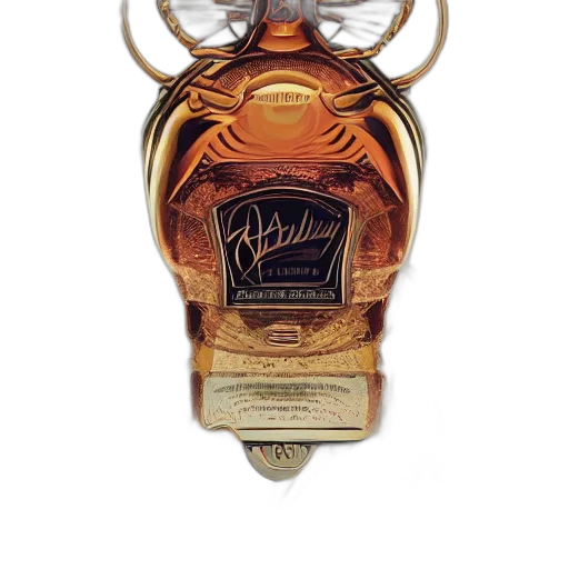 bottle, crown, jacket, jewelry transparent PNG cut-out