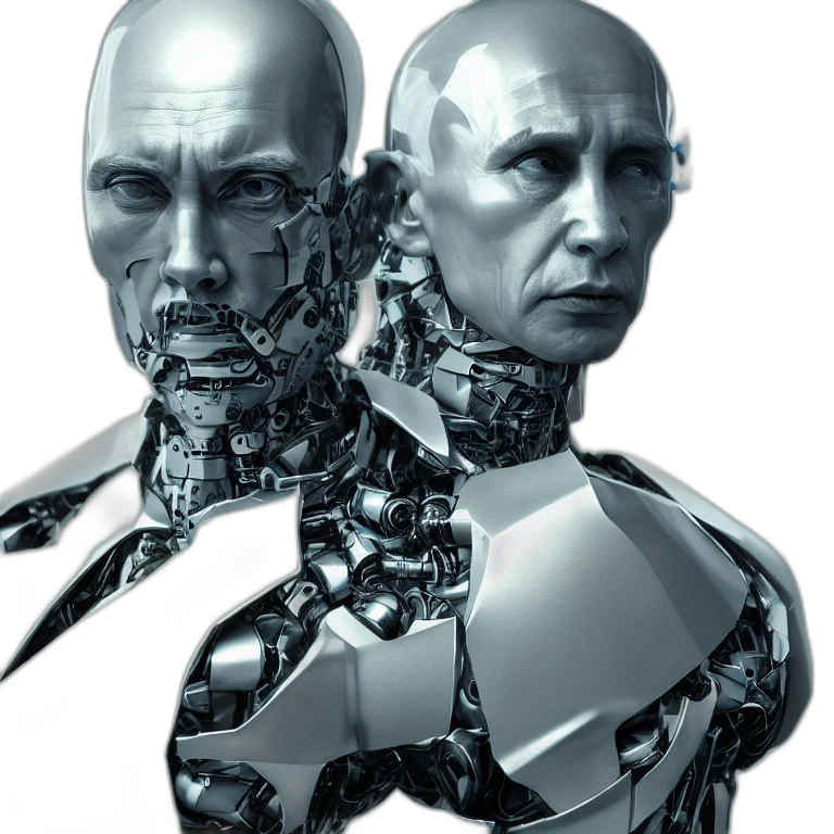 robot, face, mask, concept art transparent PNG cut-out
