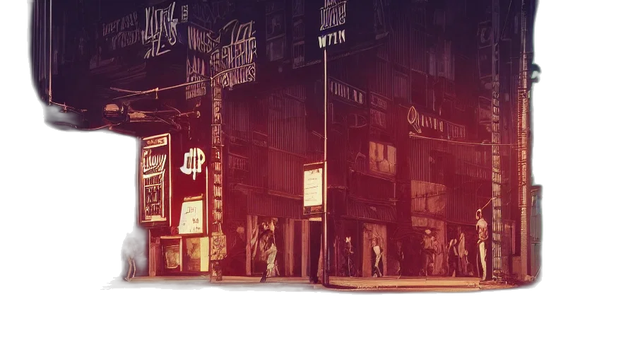 building, concept art, photorealistic, comic book art transparent PNG cut-out