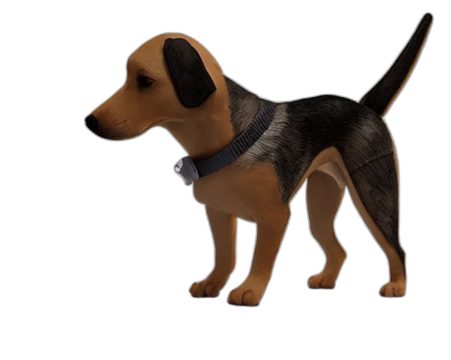 animal, staff, creature, 3d render transparent PNG cut-out