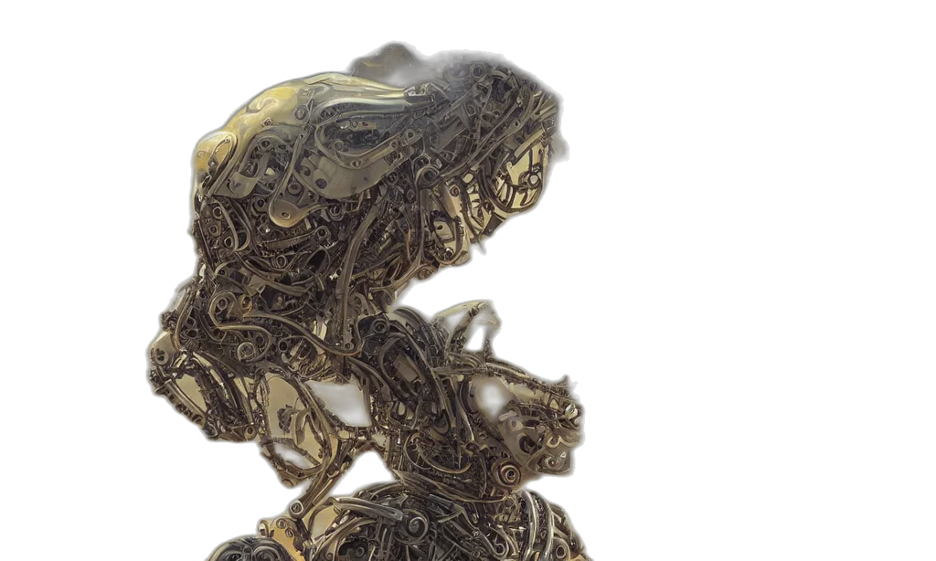 robot, creature, dragon, mask transparent PNG cut-out