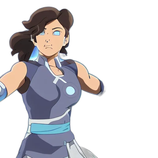 dress, staff, anime, cartoon transparent PNG cut-out