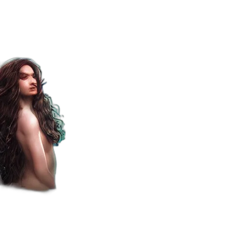 hair, dress, crown, face transparent PNG cut-out