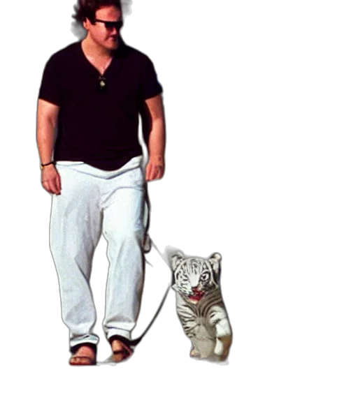 animal, creature, staff, photorealistic transparent PNG cut-out
