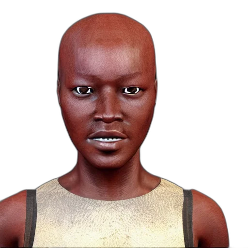 face, mask, 3d render, photorealistic transparent PNG cut-out