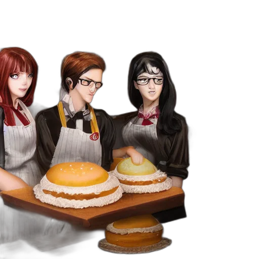 food, staff, concept art, pixel art transparent PNG cut-out