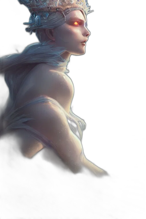 face, dragon, creature, dress transparent PNG cut-out