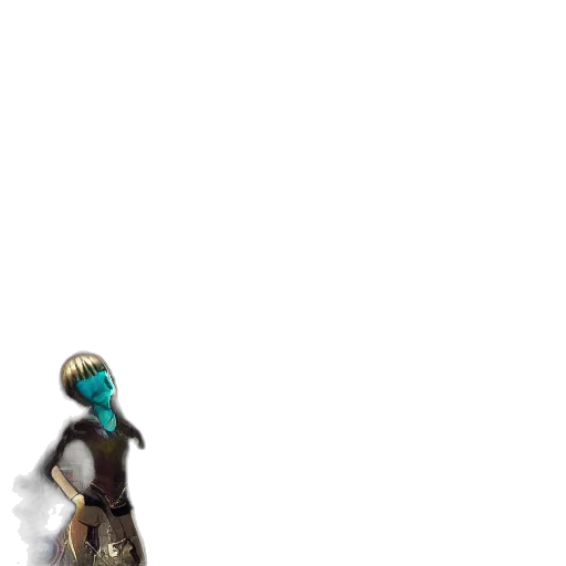 robot, staff, mask, creature transparent PNG cut-out