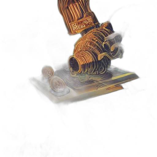 bottle, weapon, robot, crown transparent PNG cut-out