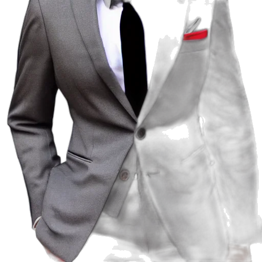 jacket, dress, staff, mask transparent PNG cut-out