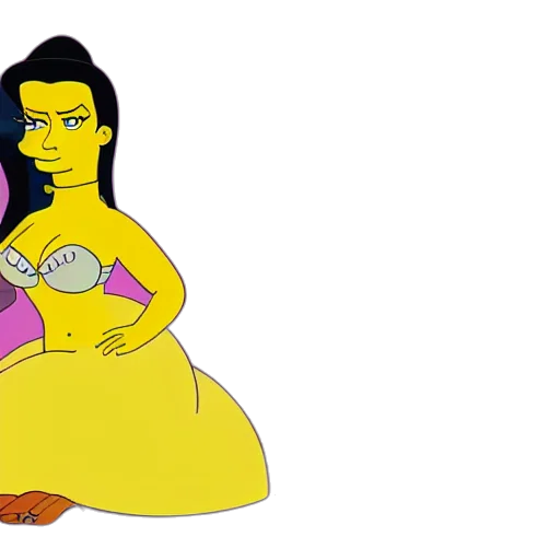 dress, cartoon, concept art, kim transparent PNG cut-out
