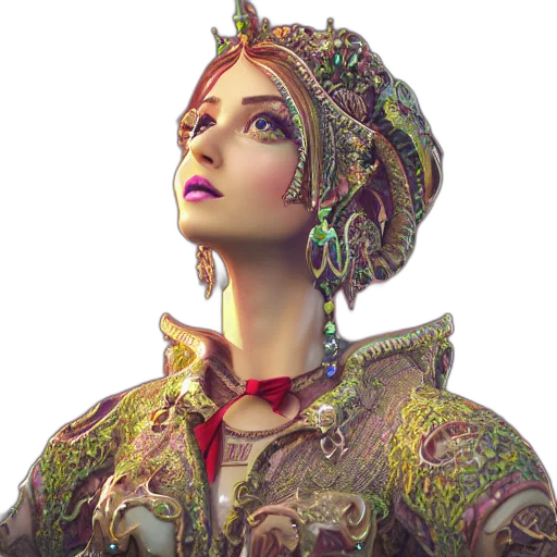 crown, jewelry, face, staff transparent PNG cut-out