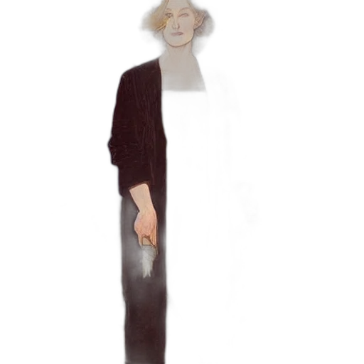 hat, jacket, dress, face transparent PNG cut-out