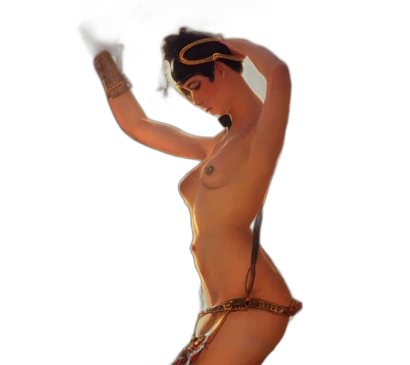 staff, jewelry, weapon, dress transparent PNG cut-out