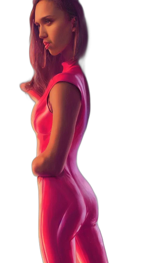 dress, jacket, face, staff transparent PNG cut-out