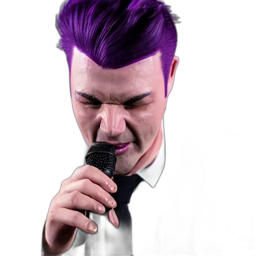 staff, hair, face, photorealistic transparent PNG cut-out