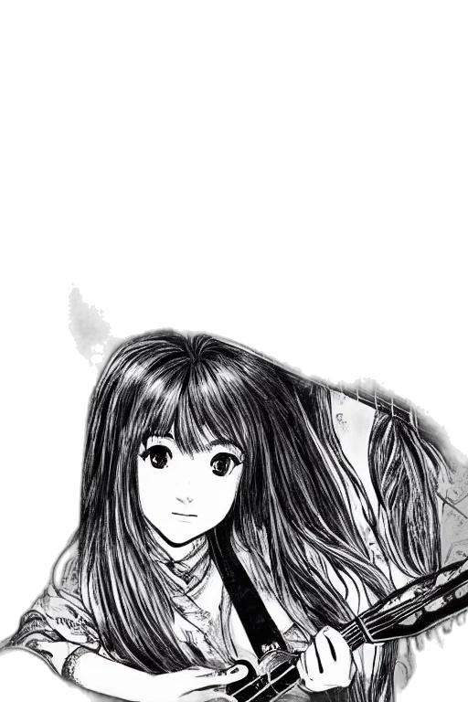 hair, weapon, face, sword transparent PNG cut-out