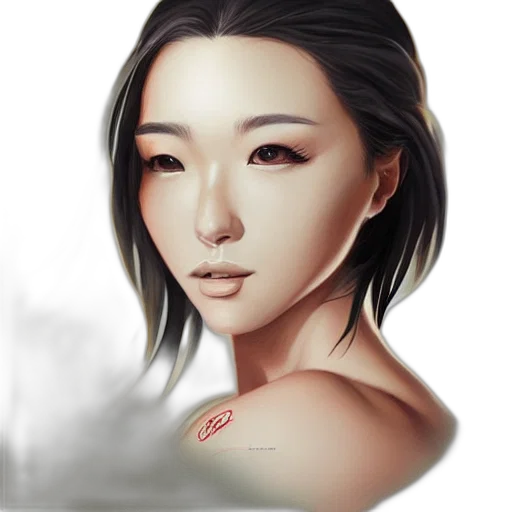 face, mask, jewelry, photorealistic transparent PNG cut-out