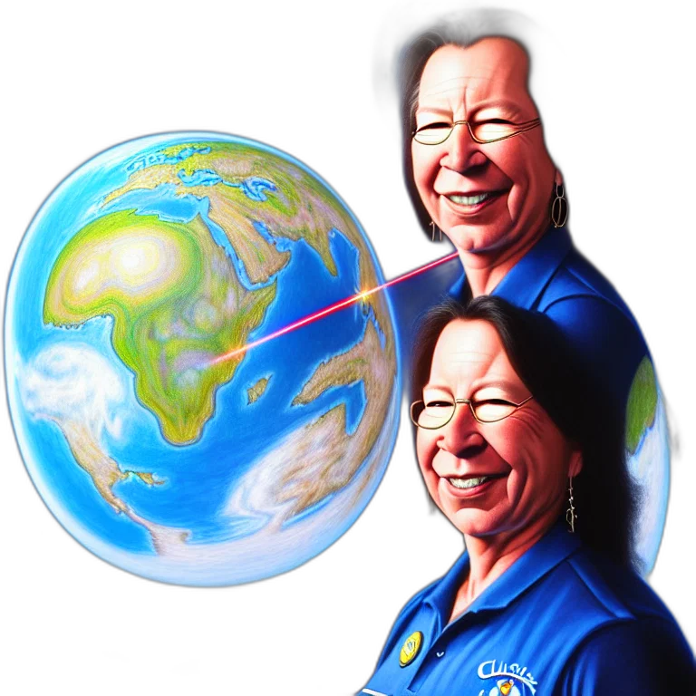 staff, photorealistic, outer space, epic transparent PNG cut-out