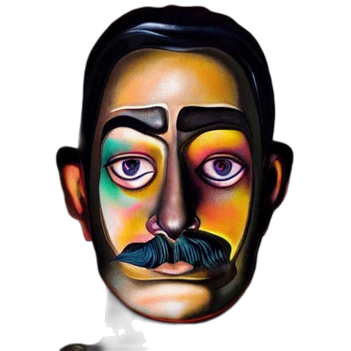 mask, face, staff, robot transparent PNG cut-out