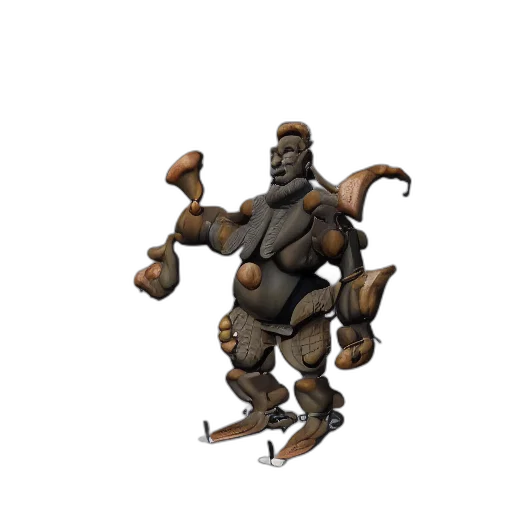 creature, animal, staff, robot transparent PNG cut-out