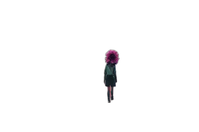 hair, dress, creature, jacket transparent PNG cut-out