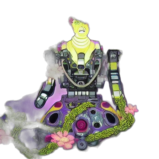 robot, weapon, creature, mask transparent PNG cut-out