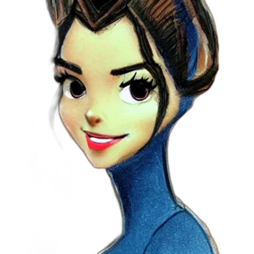 face, staff, dress, crown transparent PNG cut-out