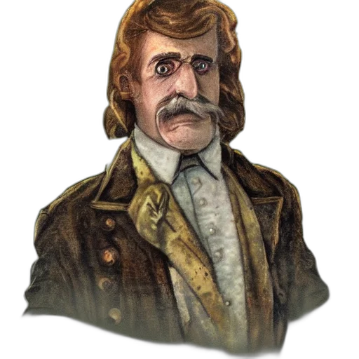 face, jacket, staff, mask transparent PNG cut-out