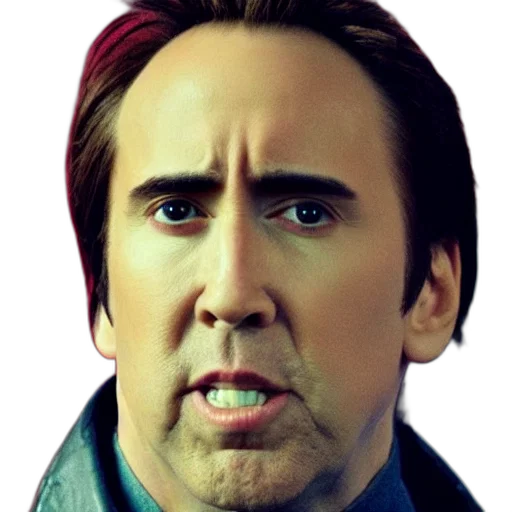 face, mask, hair, creature transparent PNG cut-out