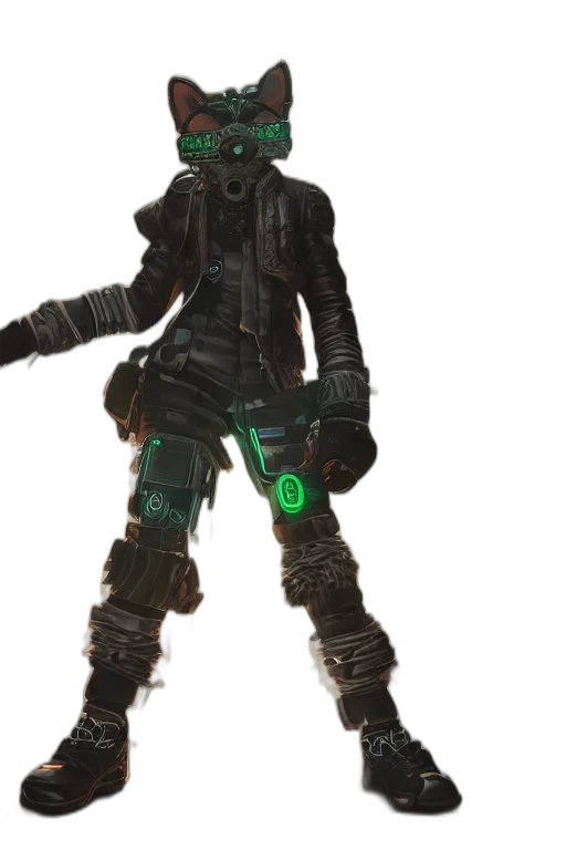 robot, staff, weapon, mask transparent PNG cut-out