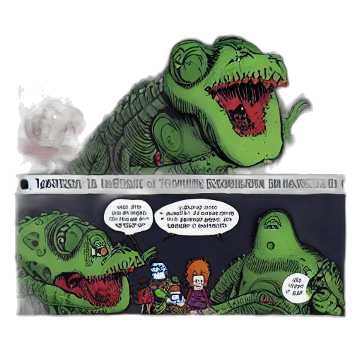 creature, concept art, comic book art, eats transparent PNG cut-out