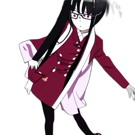 staff, jacket, creature, dress transparent PNG cut-out