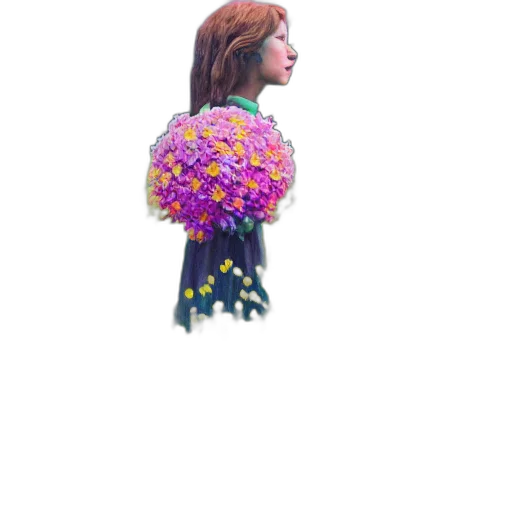 flower, crown, dress, jewelry transparent PNG cut-out