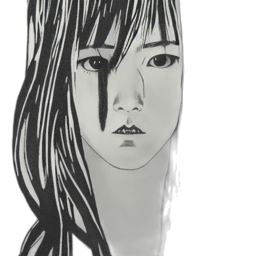 face, mask, hair, dress transparent PNG cut-out
