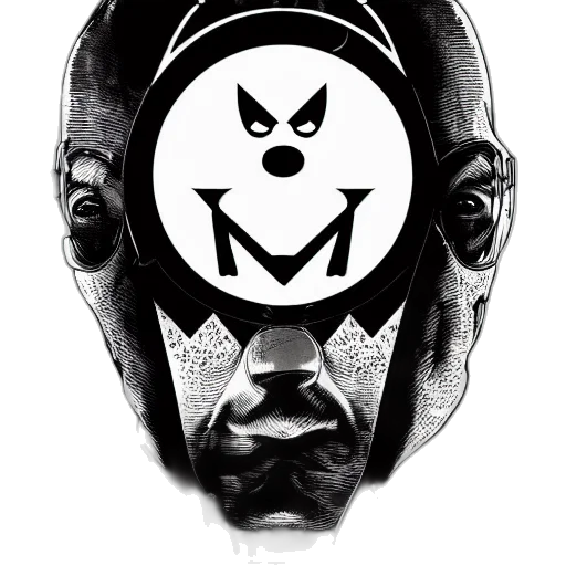 mask, face, robot, crown transparent PNG cut-out