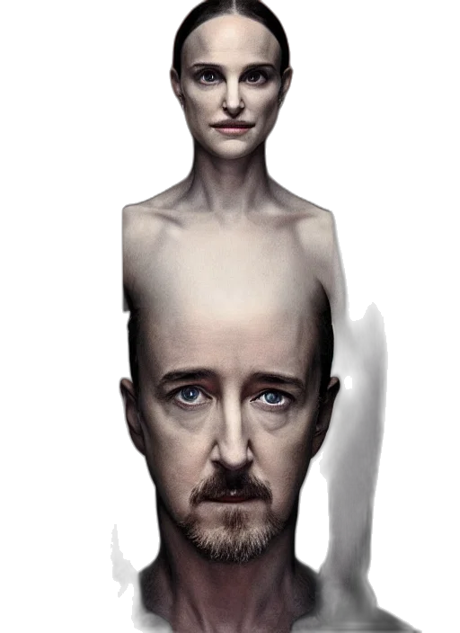 face, mask, robot, creature transparent PNG cut-out