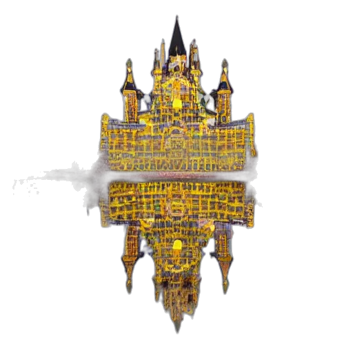 crown, building, jewelry, staff transparent PNG cut-out