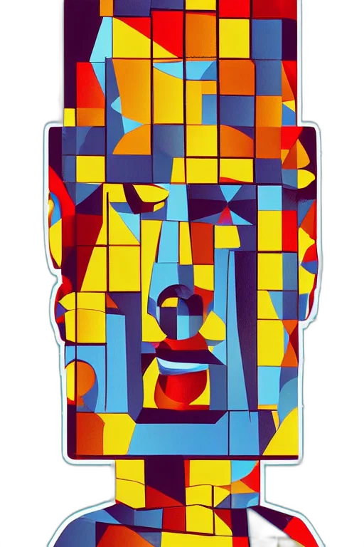 face, robot, mask, pixel art transparent PNG cut-out