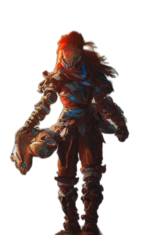 staff, weapon, sword, robot transparent PNG cut-out