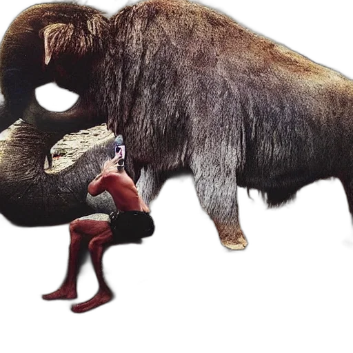 animal, creature, hair, weapon transparent PNG cut-out