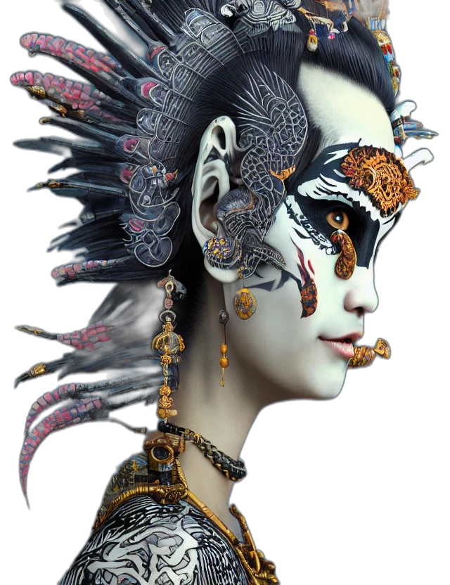 mask, jewelry, face, crown transparent PNG cut-out