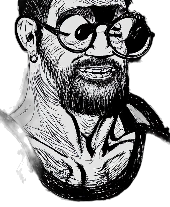 face, creature, staff, mask transparent PNG cut-out