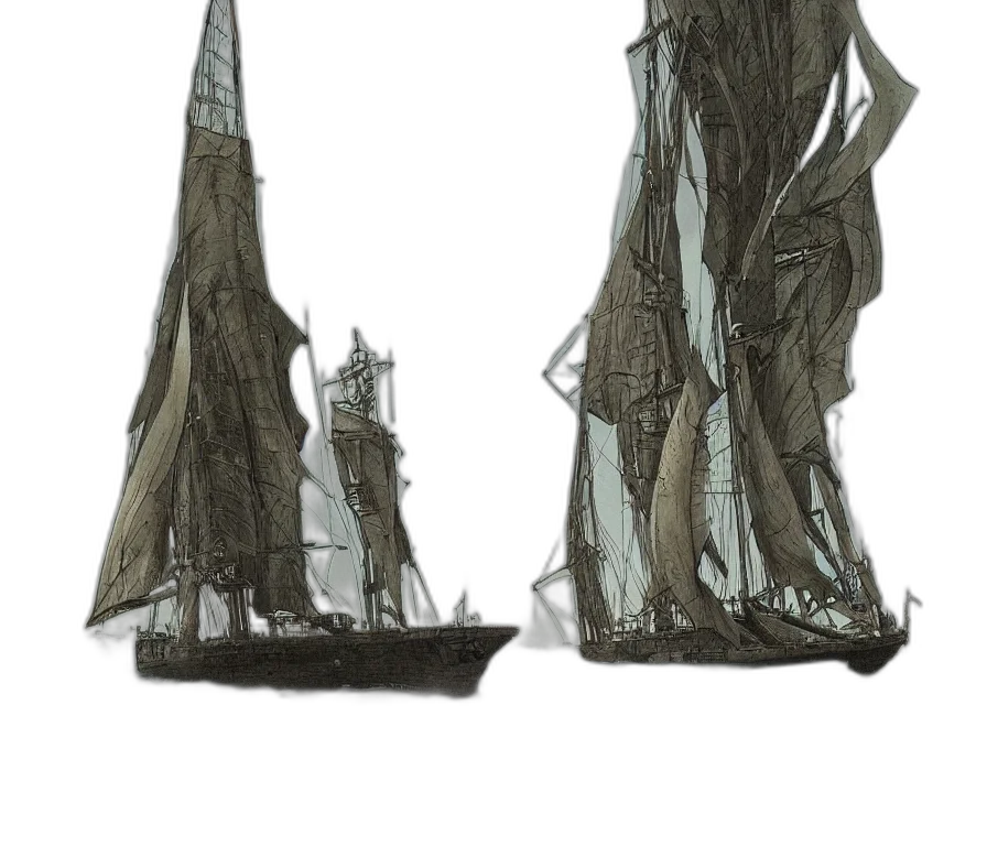 dress, creature, weapon, crown transparent PNG cut-out