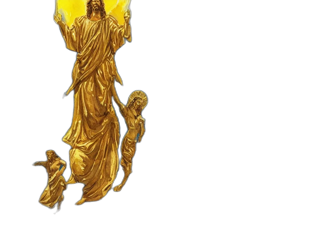 jewelry, staff, crown, golden transparent PNG cut-out
