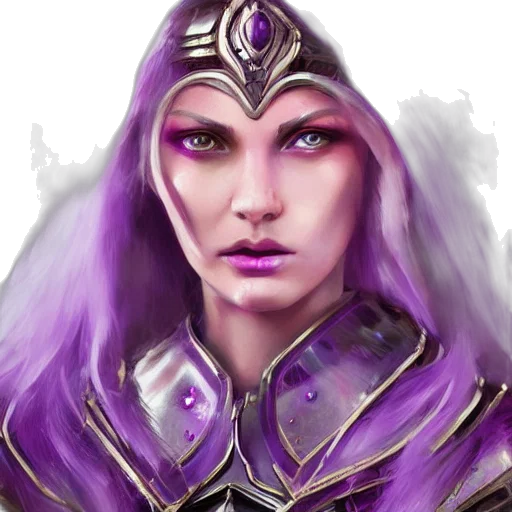 face, fantasy art, concept art, photorealistic transparent PNG cut-out