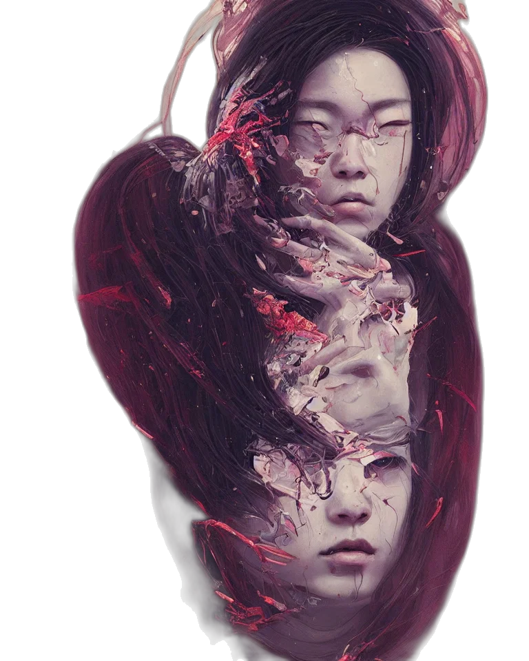 mask, face, crown, hair transparent PNG cut-out