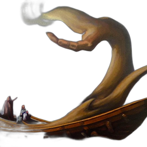 dragon, food, staff, creature transparent PNG cut-out